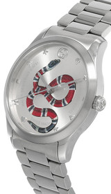 Gucci watches GUCCI G-Timeless 38MM Stainless Steel Serpent Dial Unisex Watch YA1264076