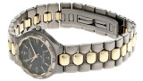 Longines watches LONGINES Conquest S-Steel Gray Dial Two-Tone Womens Watch L11139656