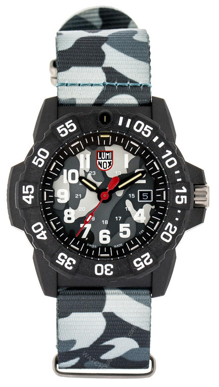 Luminox watches LUMINOX Navy Seal 3500 Series 45MM Webbing STRP Mens Watch XS.3507PH