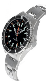 Mido Watches MIDO Ocean Star GMT AUTO 44MM SS Black Dial Men's Watch M026.629.11.051.01