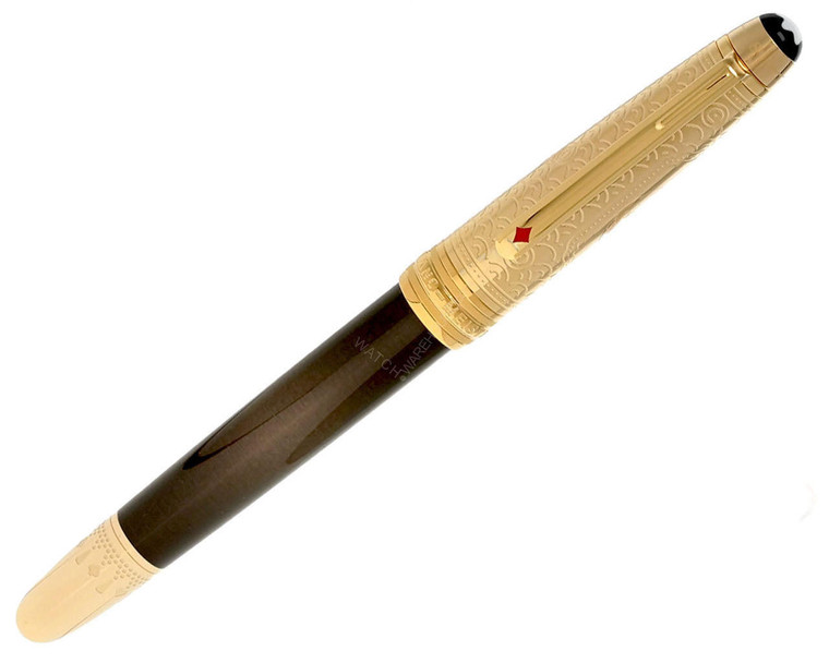 Montblanc Pens MONTBLANC Meisterstuck Around the World in 80 Days Doue Rollerball Pen 128482 
