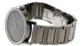 Movado watches MOVADO Bold 40MM Quartz SS Gunmetal Dial Bracelet Mens Watch 3600509