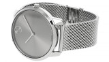 Movado watches MOVADO Bold 42MM Stainless Steel Gray Dial Mesh Mens Watch 3600599