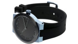 Movado watches MOVADO Bold Fusion 42MM Black/Blue Silicone Strap Mens Watch 3600626