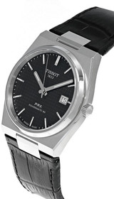 Tissot watches TISSOT PRX Powermatic 80 40MM Black Leather Men's Watch T1374071605100