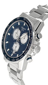 Tissot watches TISSOT Supersport CHRONO 45.5MM SS Blue Dial Men's Watch T1256171104100